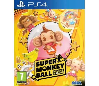 SUPER MONKEY BALL BANANA BLITZ HD (PEGATINAS EN EL INTERIOR)