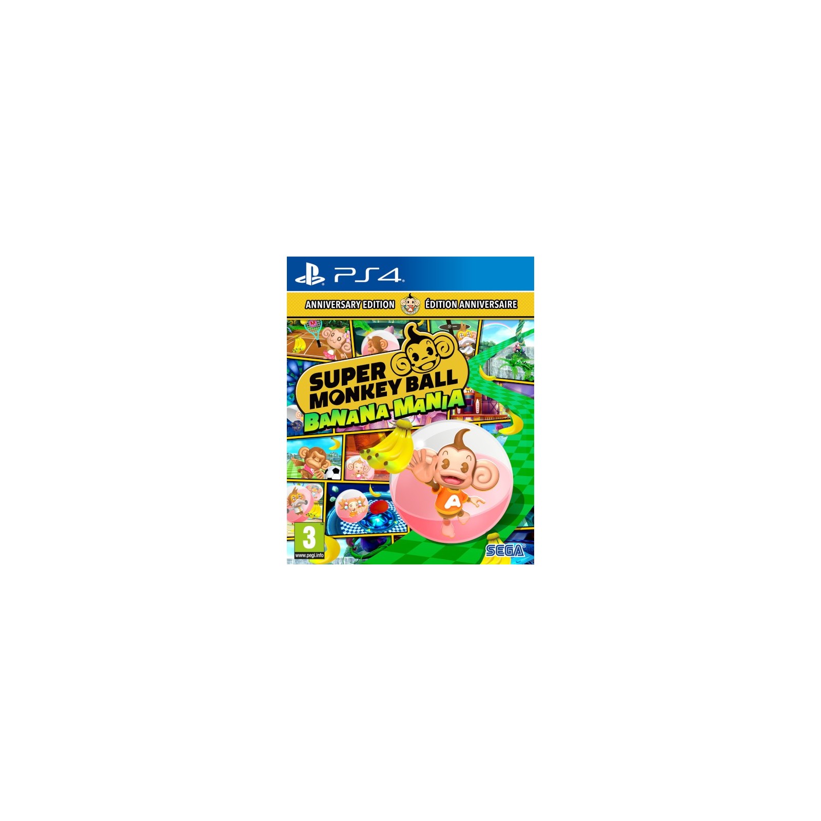 SUPER MONKEY BALL BANANA MANIA LAUNCH EDITION