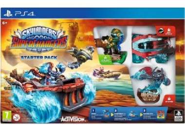 SKYLANDERS SUPERCHARGERS STARTER PACK