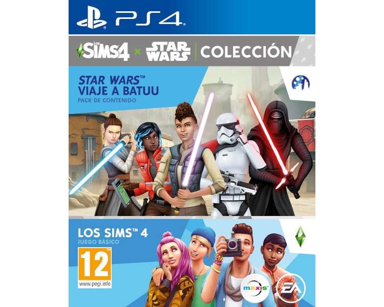 LOS SIMS 4 + STAR WARS VIAJE A BATUU(PACK DE CONTENIDO) COLECCION