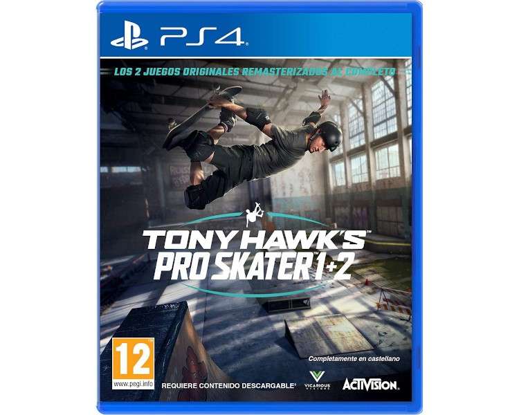 TONY HAWK’S PRO SKATER 1+2