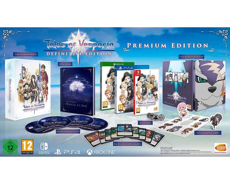 TALES OF VESPERIA: DEFINITIVE EDITION - PREMIUM  EDITION