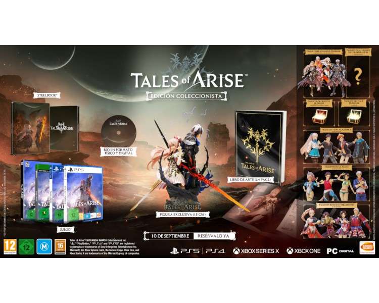 TALES OF ARISE EDICION COLLECTOR'S EDITION