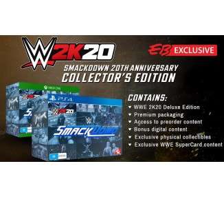 WWE 2K20 COLLECTOR 20TH ANNIVERSARY