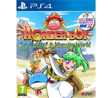 WONDER BOY ASHA IN MONSTER WORLD (INCLUYE MW IV)