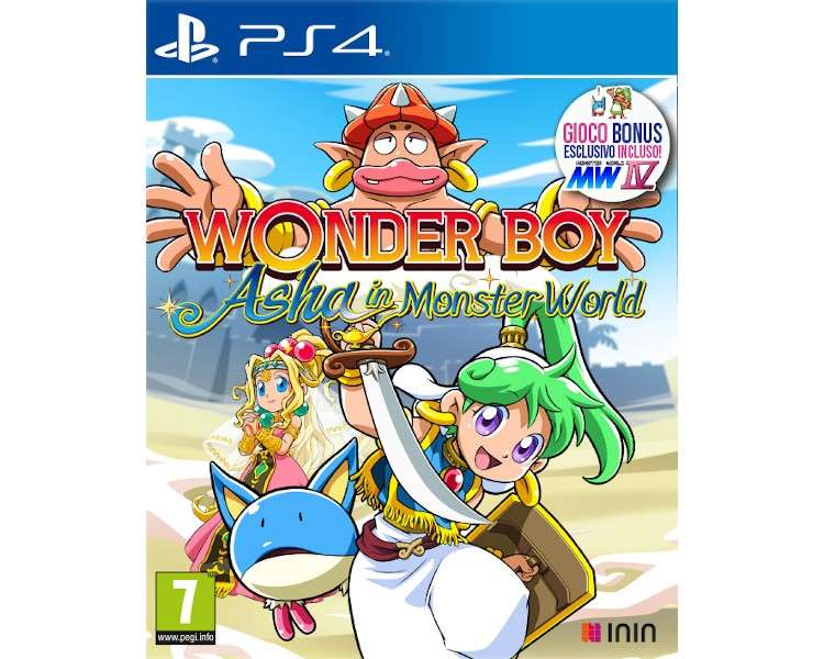 WONDER BOY ASHA IN MONSTER WORLD (INCLUYE MW IV)