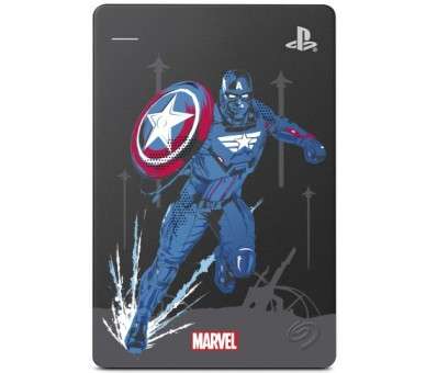 SEAGATE GAME DRIVE 2Tb AVENGERS EDICIÓN ESPECIAL CAPITAN AMERICA