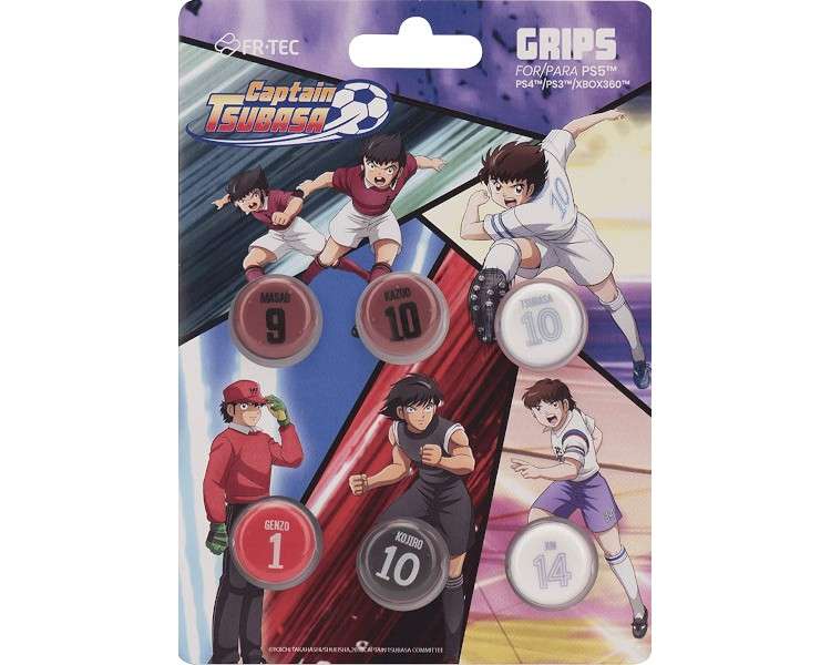 FR-TEC CAPTAIN TSUBASA GRIPS SET (PS5/PS4/PS3/XB360)