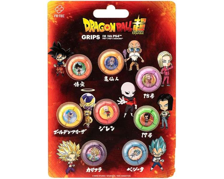 FR-TEC GRIPS SET FIGHTERS DRAGON BALL PACK DE 8 UNIDADES(PS4)