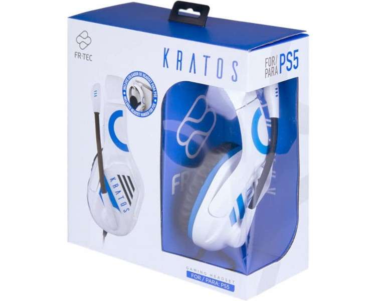 FR-TEC GAMING HEADSET KRATOS + COLGADOR HEADSET (PS4/XBX/XBOX/SWITCH/PC)