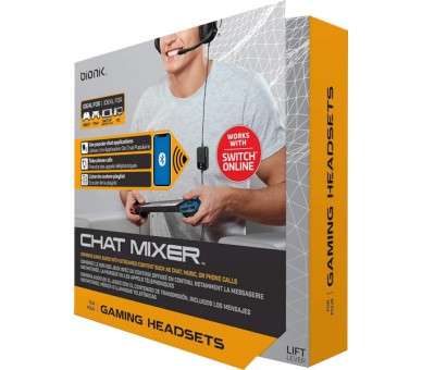 BIONIK CHAT MIXER GAMING HEADSET (PS4/XBX/XBO/NSW/LITE)