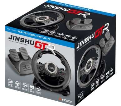 INDECA RACING WHEEL JINSHU GTR (PS5/PS4/XBOX/ SWITCH/PC)