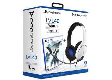 PDP LVL 40 WIRED STEREO GAMING HEADSET WHITE (BLANCO) + FF VII