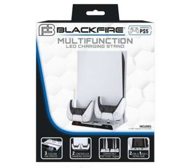 BLACKFIRE MULTIFUNCTION LED CHARGE STAND