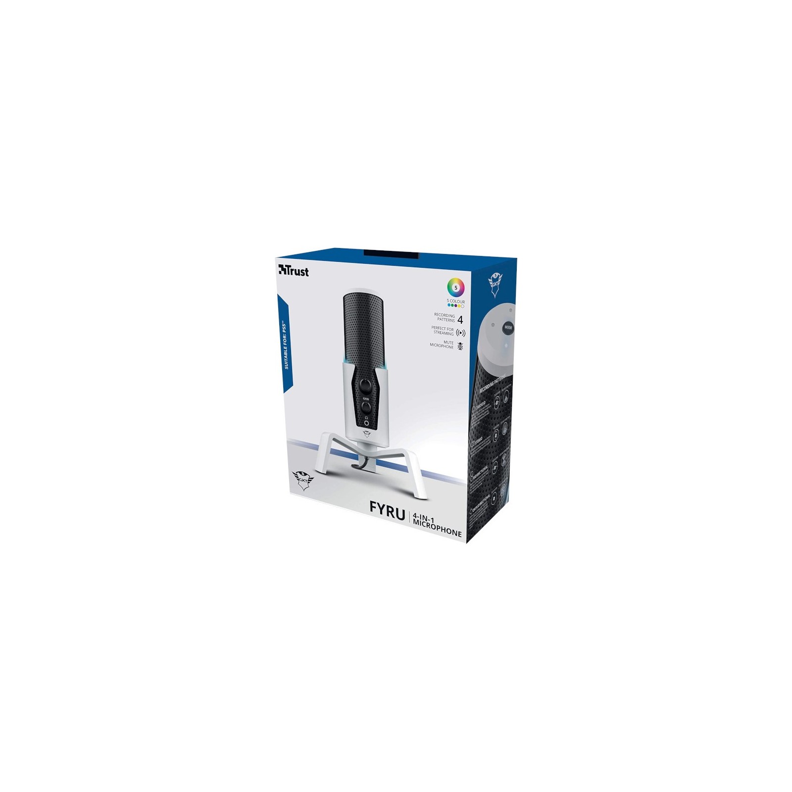 TRUST FYRU 4IN1 STREAMING MICROPHONE GXT258W (PS4/PC)