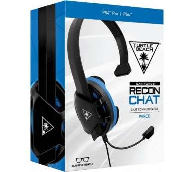 TURTLE BEACH CHAT HEADSET RECON BLACK (NEGRO)