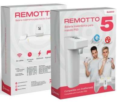 REMOTTO BATTERY BATERIA INALAMBRICA WHITE (BLANCO) PARA MANDO PS5