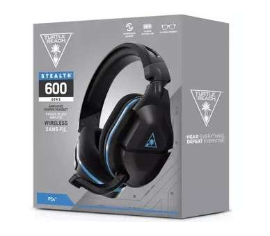 TURTLE BEACH WIRELLESS GAMING HEADSET STEALTH 600 GEN2 BLACK (NEGRO) (PS4)