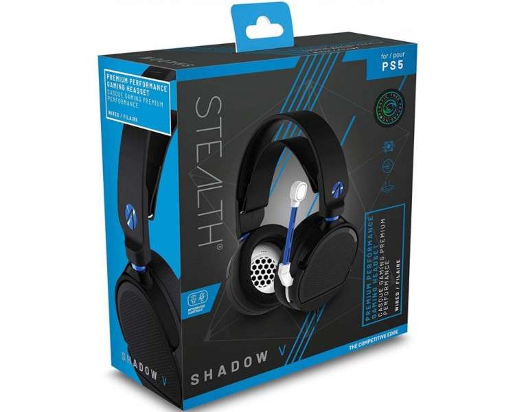 STEALTH STEREO GAMING HEADSET SP SHADOW V BLACK (NEGRO)