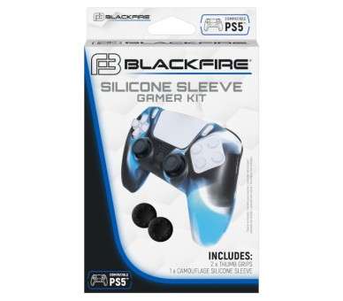 BLACKFIRE SILICONE SLEEVE GAMER KIT (2 GRIPS + 1 SILICONE SLEEVE)