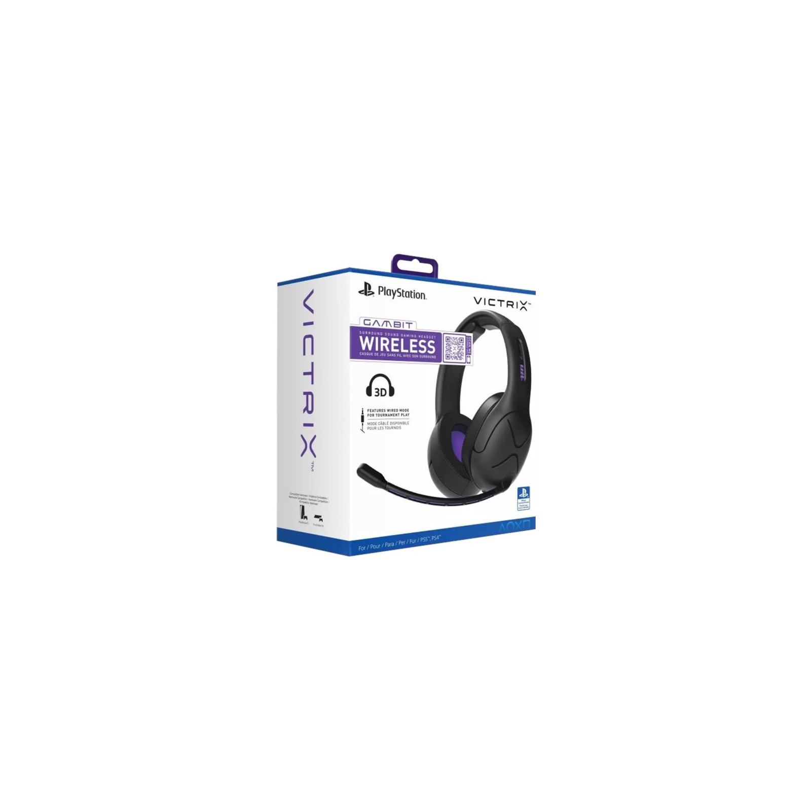 PDP VICTRIX GAMBIT AURICULAR WIRELESS (PS4)