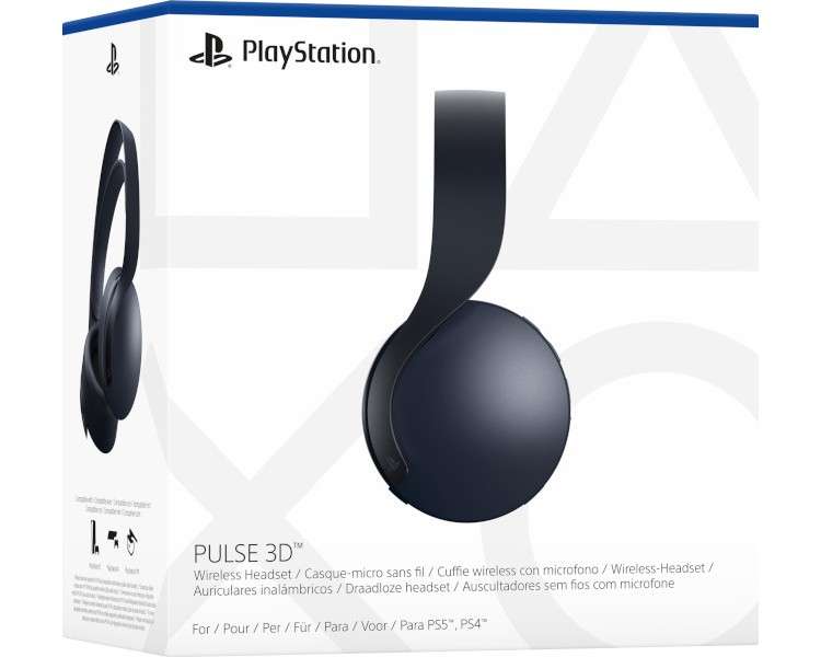 PULSE 3D WIRELESS HEADSET BLACK (NEGRO) (PS4)