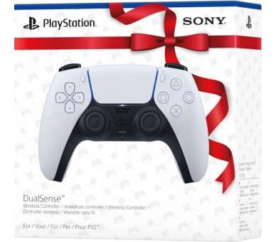 DUALSENSE WIRELESS CONTROLLER WHITE (BLANCO) CAJA REGALO