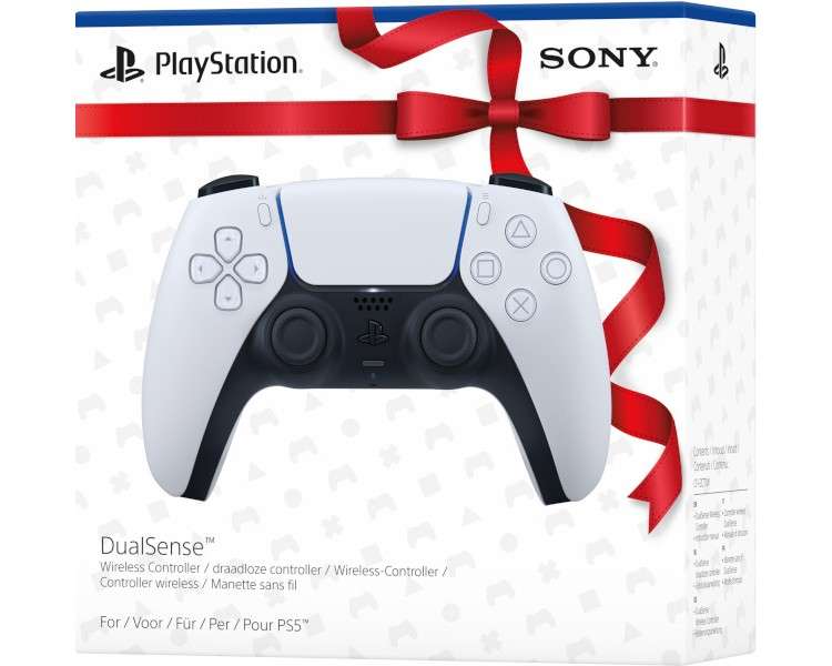 DUALSENSE WIRELESS CONTROLLER WHITE (BLANCO) CAJA REGALO