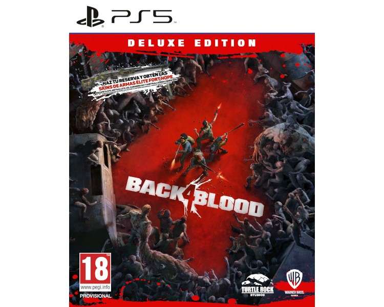 BACK 4 BLOOD DELUXE EDITION (JUEGO+ACCESO ANTICIPADO+STEELCASE+PASE ANUAL+SKINS ARMAS)