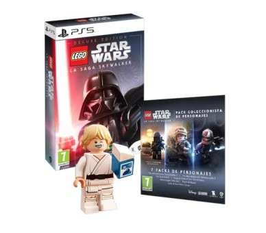 LEGO STAR WARS: LA SAGA SKYWALKER DELUXE EDITION (FIGURA LUKE SKYWALKER+PACK PERSONAJES)