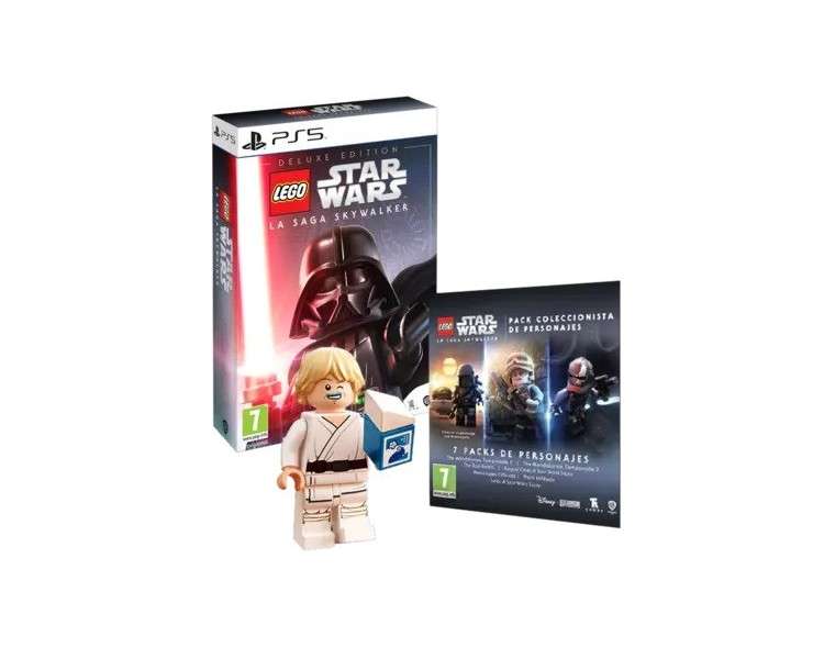 LEGO STAR WARS: LA SAGA SKYWALKER DELUXE EDITION (FIGURA LUKE SKYWALKER+PACK PERSONAJES)