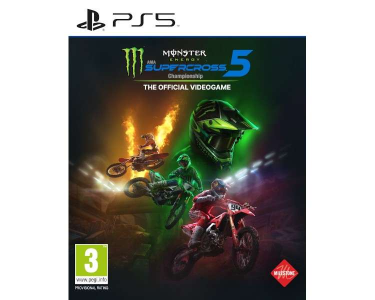 MONSTER ENERGY SUPERCROSS 5: THE OFFICIAL VIDEOGAME