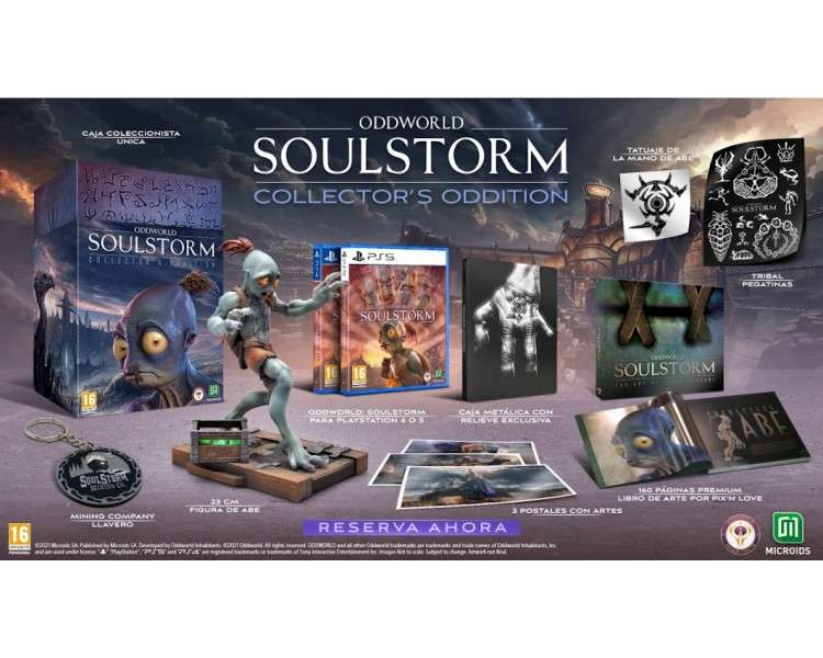 ODDWORLD SOULSTORM COLLECTOR'S ODDITION