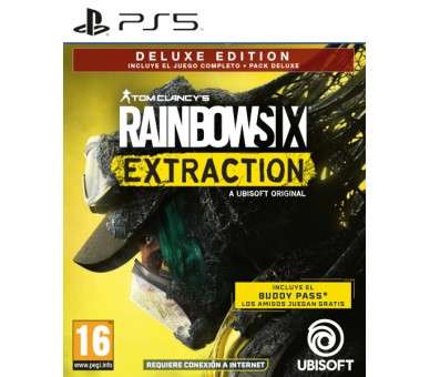 RAINBOW SIX EXTRACTION DELUXE EDITION (JUEGO COMPLETO + PACK DELUXE + BUDDY PASS)