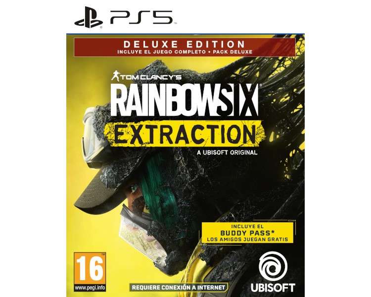 RAINBOW SIX EXTRACTION DELUXE EDITION (JUEGO COMPLETO + PACK DELUXE + BUDDY PASS)