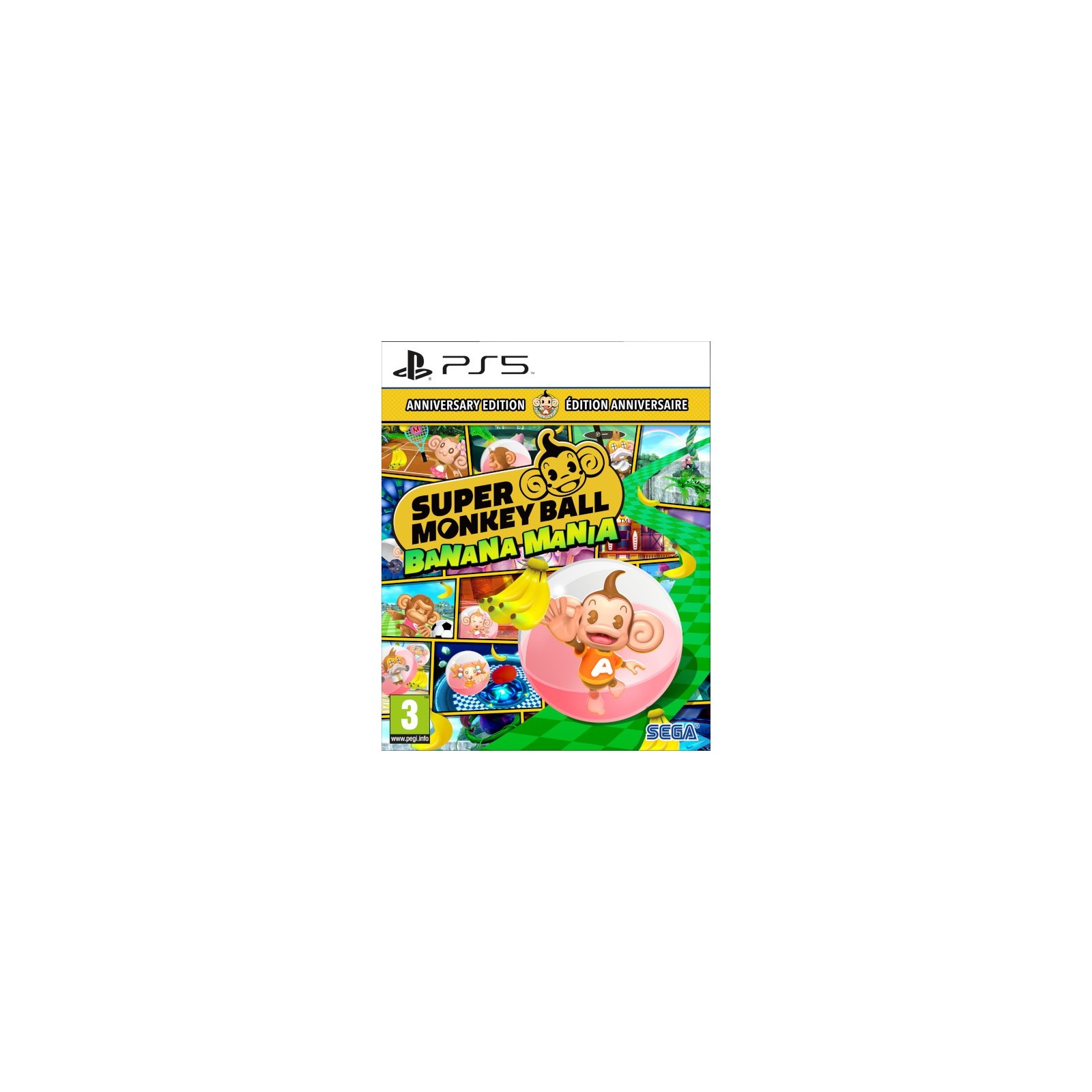 SUPER MONKEY BALL BANANA MANIA LAUNCH EDITION