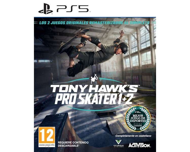 TONY HAWK’S PRO SKATER 1+2