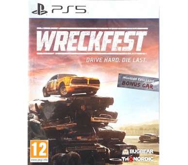 WRECKFEST DRIVE HARD. DIE LAST (INCLUYE BONUS CAR)