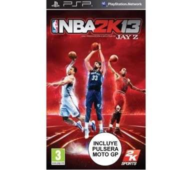 NBA 2K13 + PULSERA MOTO GP