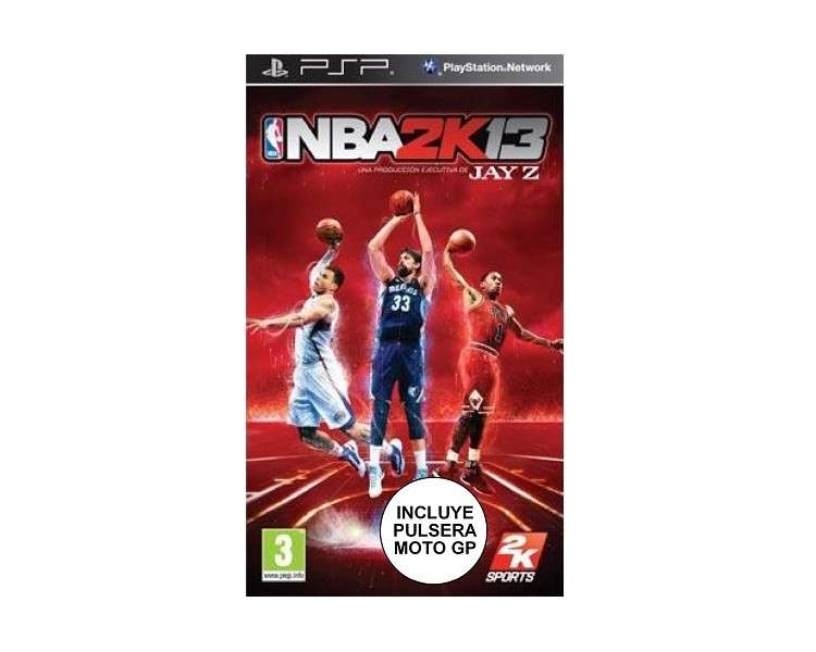 NBA 2K13 + PULSERA MOTO GP