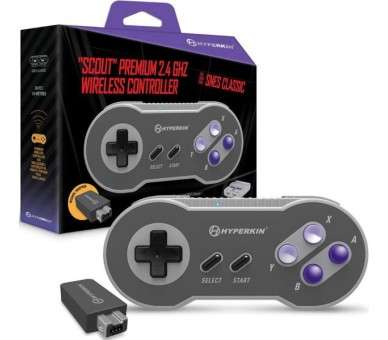 HYPERKIN SNES CLASSIC WIRELESS CONTROLLER SCOUT PREMIUM 2.4GHZ