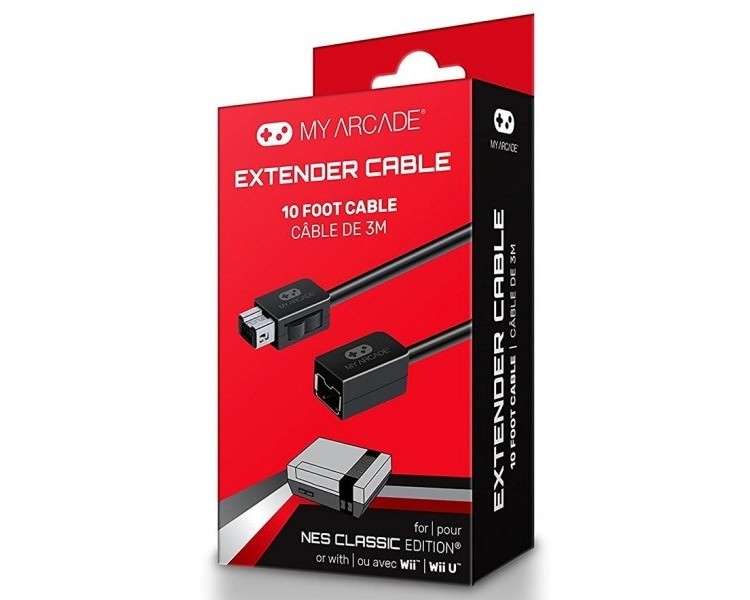 MY ARCADE EXTENDER CABLE (3 METROS) (NES/Wii/Wii U)