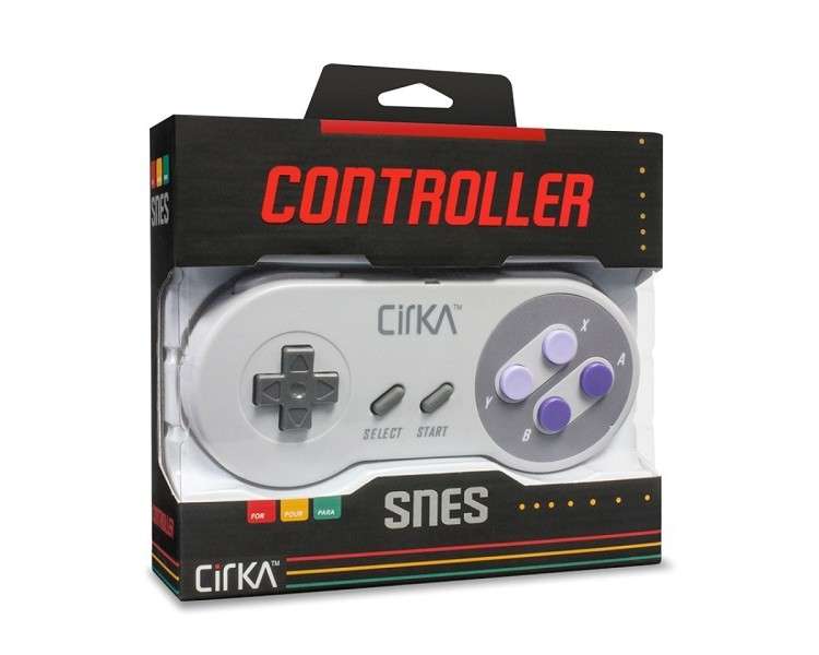 MANDO CONTROLLER SNES S91 (COMPATIBLE CON RETRON 2/3/5)