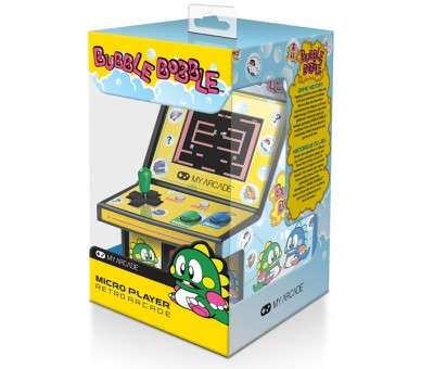 CONSOLA MICRO PLAYER RETRO ARCADE BUBBLE BOBBLE