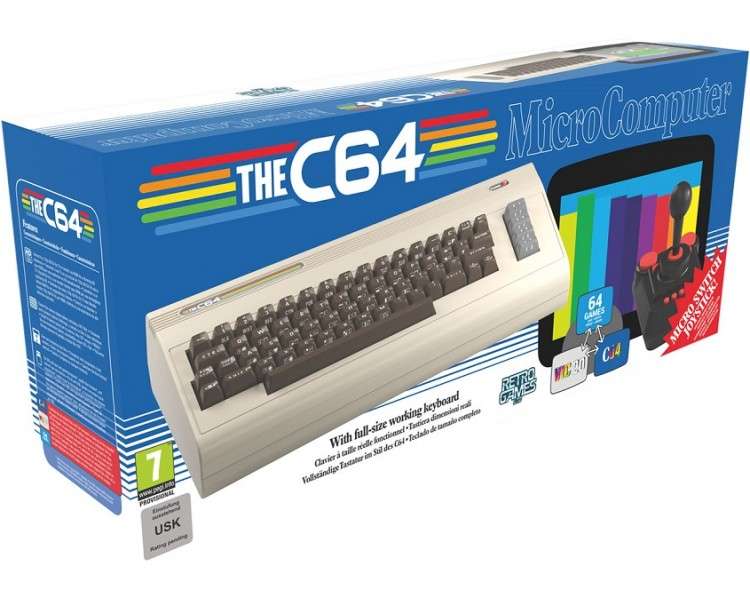 THE C64  MAXI (64 JUEGOS PREINSTALADOS)