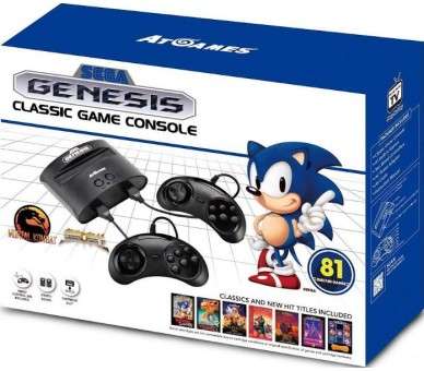 SEGA MEGA DRIVE CLASSIC GAME CONSOLE  (81 JUEGOS)