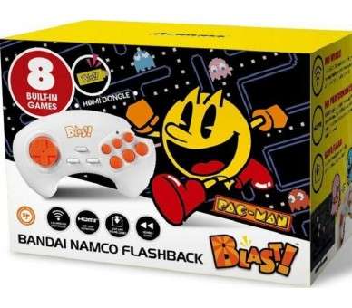 CONSOLA RETRO NAMCO FLASHBACK BLAST PAC MAN (8 JUEGOS)