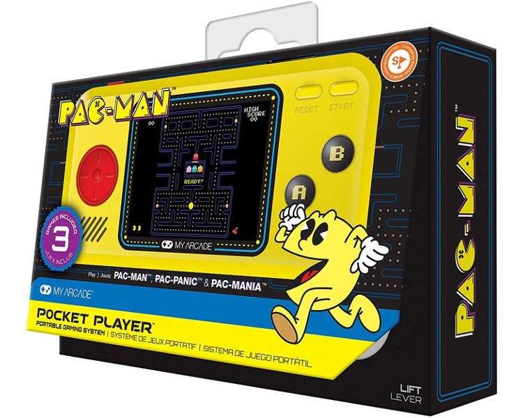 MY ARCADE POCKET PLAYER PAC-MAN (3 GAMES)