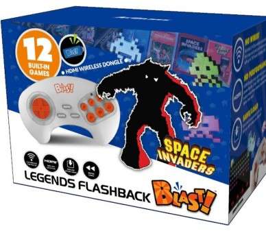 CONSOLA RETRO LEGEND FLASHBACK BLAST SPACE INVADERS (12 JUEGOS)