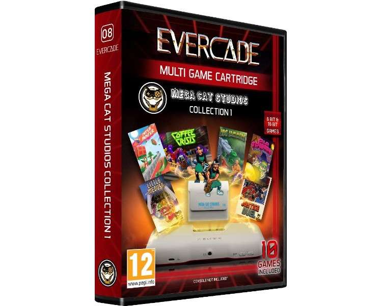 EVERCADE MULTI GAME CARTRIDGE MEGA CAT STUDIOS COLLECTION 1